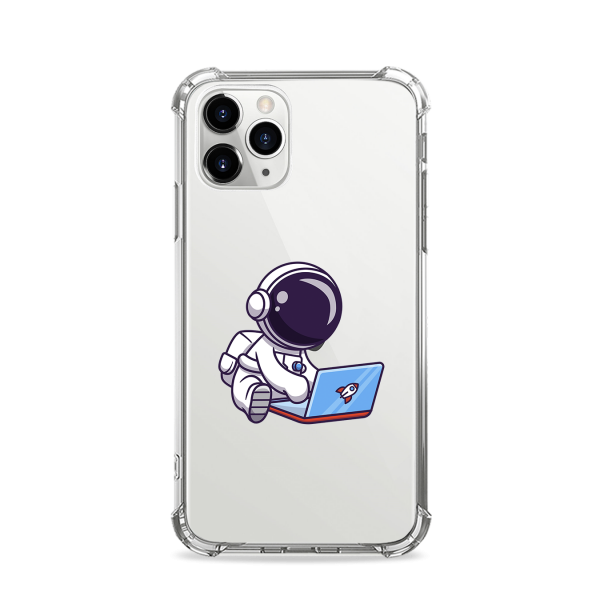 Playing Laptop Astronaut